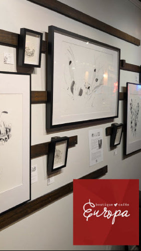 Exposition Boutiue Cafés Europa - VMignau - Été 2026