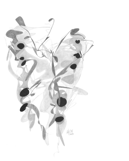 Édition limitée - Papillon noir et blanc